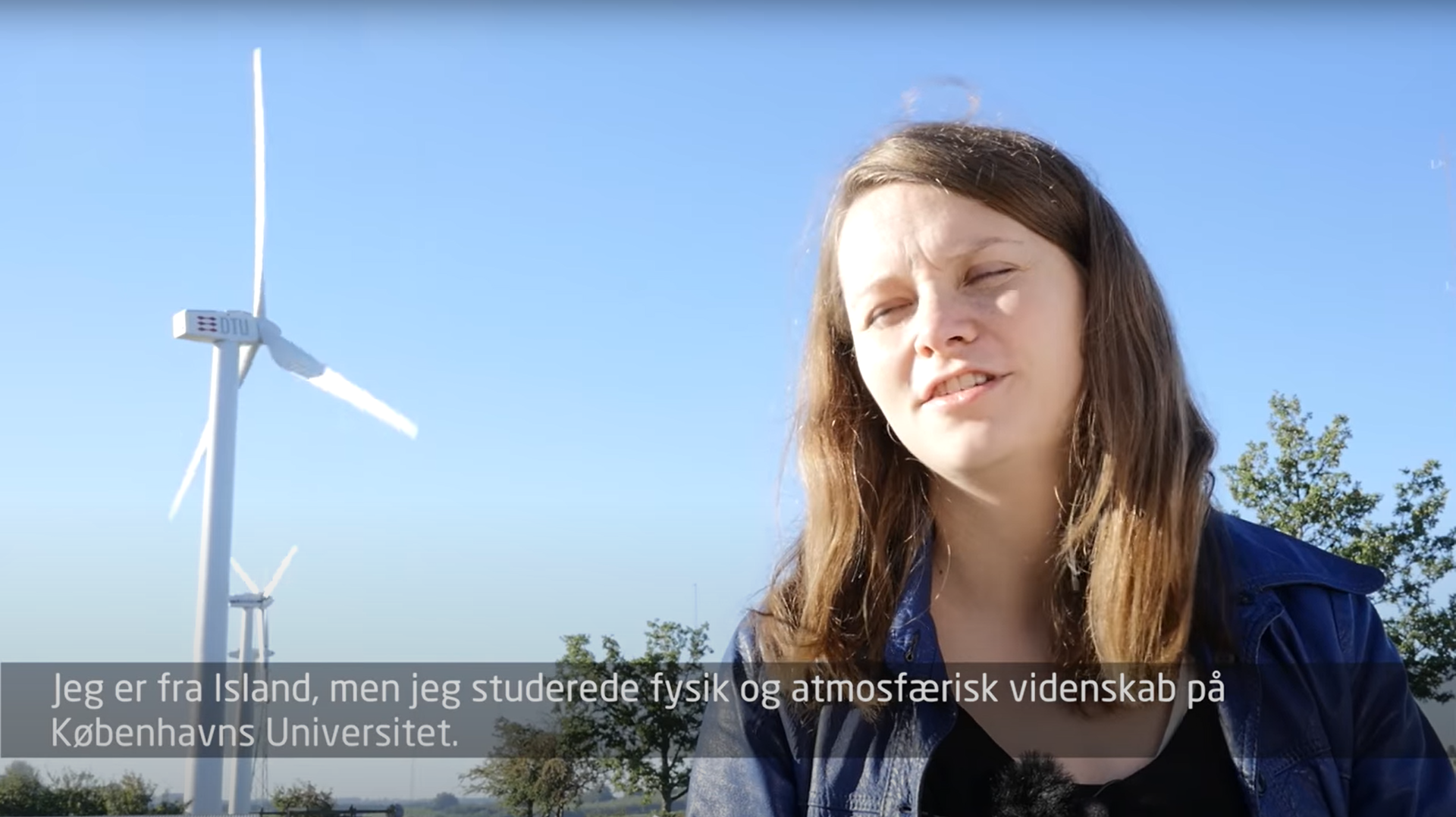 Screenshot from video with PhD student Asta Hannesdóttir