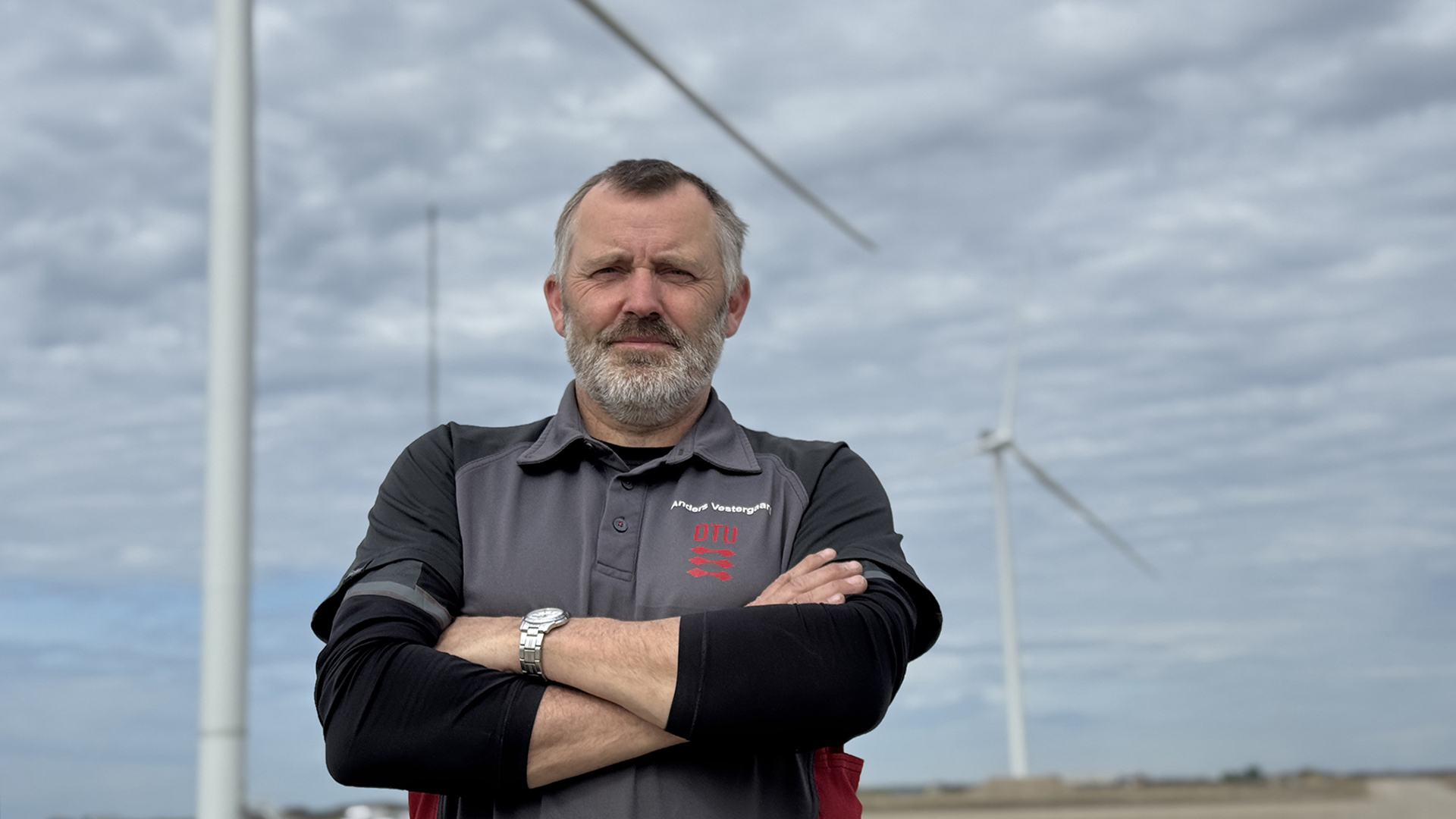 Anders Vestergaard at Høvsøre Test Centre