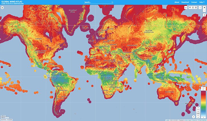 Global Wind Atlas 3.2 released