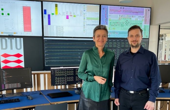 Visit from Margrethe Vestager